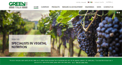 Desktop Screenshot of greenhasitalia.com